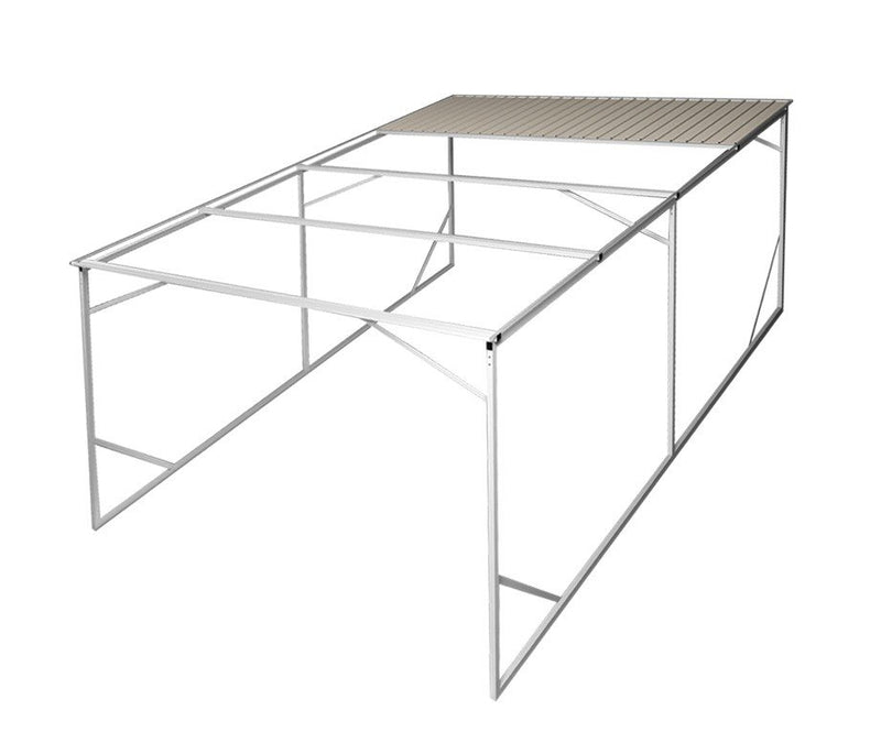 Vehicle Shelter 2.6m x 6m x 2.8m Steel Carport