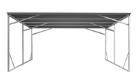 Carport 6m x 6m Vehicle Shelter Skillion Steel Double Carport plus 80X40MM Tube