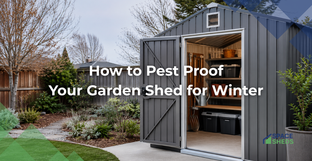 How to Pest Proof Your Garden Shed for Winter