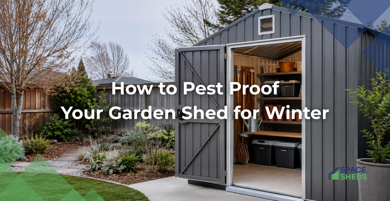 How to Pest Proof Your Garden Shed for Winter