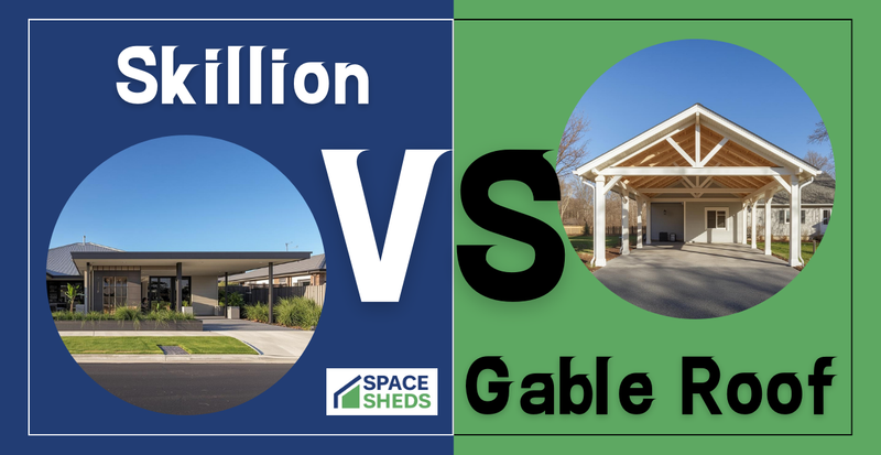Skillion VS Gable Roof Carports: Which is the Better Buy?