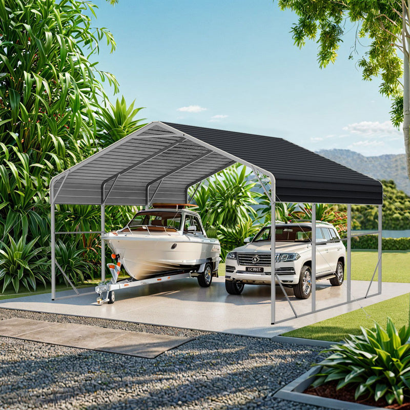 Single Carport 6m Wide