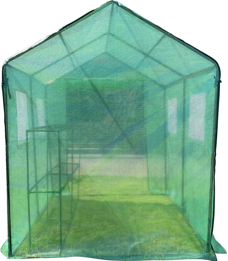 EcoPro 180x250x220cm Extra High Walk in Tunnel Greenhouse PE Cover Plant Garden Shade