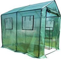 EcoPro 180x250x220cm Extra High Walk in Tunnel Greenhouse PE Cover Plant Garden Shade