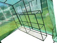 EcoPro 180x250x220cm Extra High Walk in Tunnel Greenhouse PE Cover Plant Garden Shade