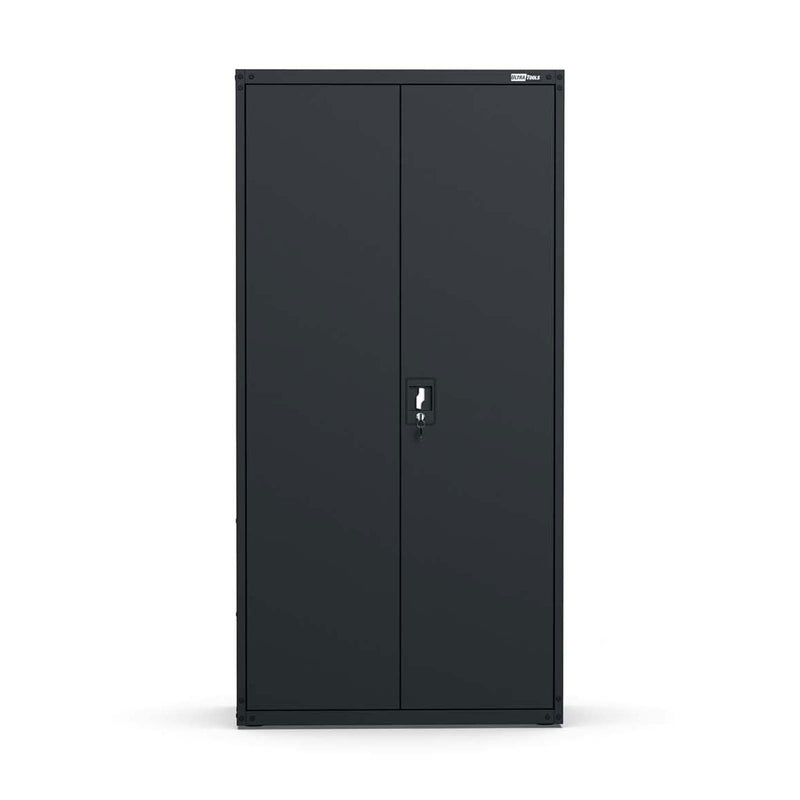UltraTools Economy Extra Tall Steel Garage Cabinet 900mm x 500mm x 2025mm with built-in Pegboard and 6 Drawers