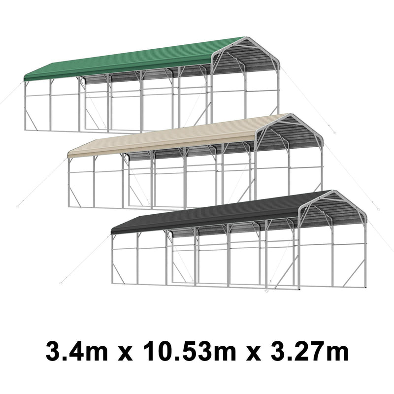 Single Carport 3.4m Wide