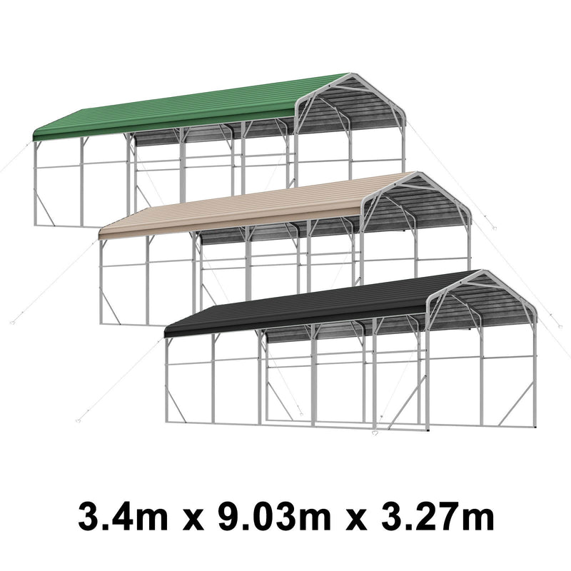 Single Carport 3.4m Wide