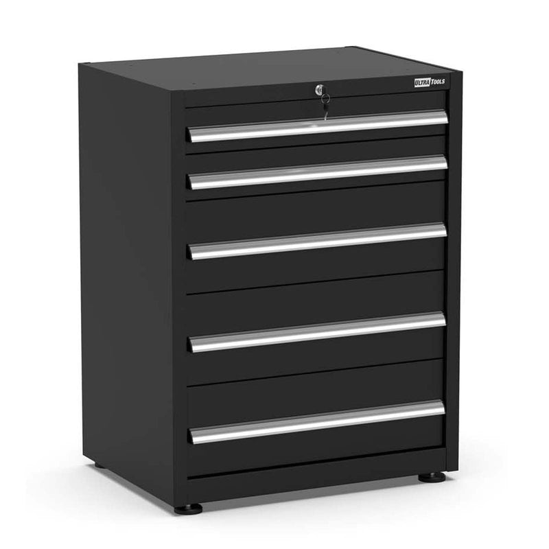 UltraTools 3650mm x 550mm x 2025mm Black Classic Workshop Garage Storage Cabinet Set