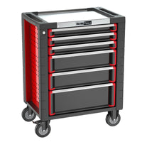 UltraTools Tool Chest 6 Drawer Stainless Steel Worktop Roller Cabinet