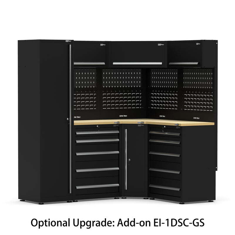 UltraTools 1550/1550mm x 550mm x 2025mm Classic Modular Garage & Workshop Storage Corner Cabinet System