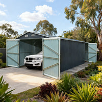 Garden Shed 3m x 6m x 2.32m Outdoor Storage Tool Workshop