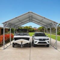Carport 6.23m x 6.08m x 4.27m (Gable) Backyard Boat Portable Vehicle Shelter