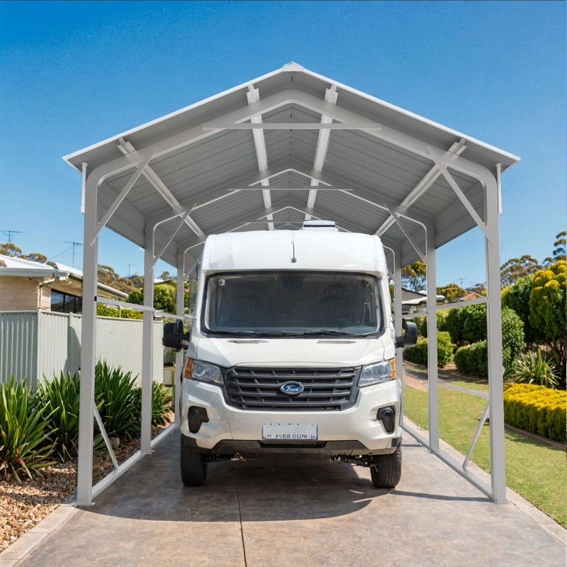 Carport 3.6 x 7.6m x 3.51m (Gable) Backyard Boat Portable Vehicle Shelter