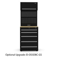 UltraTools 3650mm x 550mm x 2025mm Black Classic Workshop Garage Storage Cabinet Set
