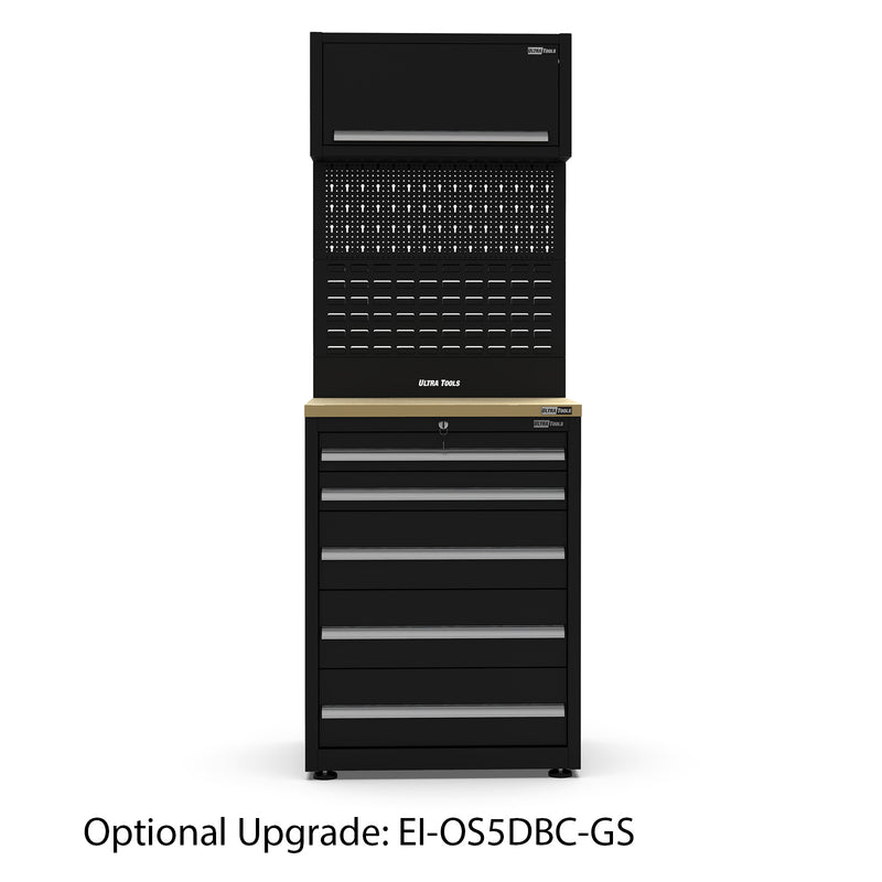 UltraTools 3650mm x 550mm x 2025mm Black Classic Workshop Garage Storage Cabinet Set
