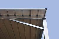 Carport 6m x 6m Vehicle Shelter Skillion Steel Double Carport plus 80X40MM Tube