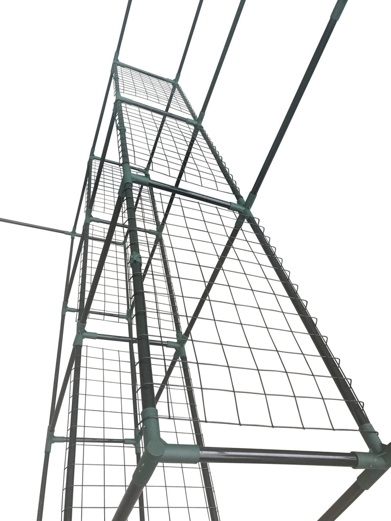Eco Pro 200x200x200cm Walk in Tunnel Greenhouse PE Cover Tomato Plant Garden Green Shade