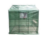 Eco Pro 200x200x200cm Walk in Tunnel Greenhouse PE Cover Tomato Plant Garden Green Shade