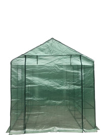 Eco Pro 200x200x200cm Walk in Tunnel Greenhouse PE Cover Tomato Plant Garden Green Shade