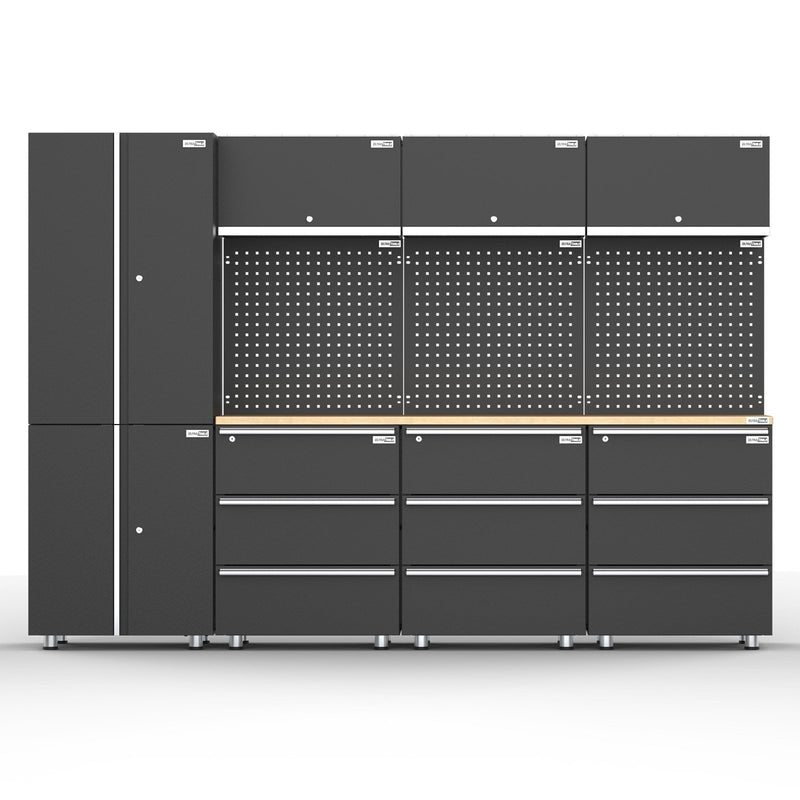 Garage Workbench & Cabinet System - UltraTools 2710mm x 500mm x 1870mm
