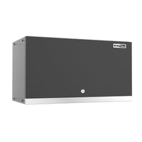 UltraTools 670mm x 313mm x 360mm Black Workshop Garage 2 Door Wall Storage Cabinet