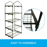 EcoFresh 4 Tiers Greenhouse PVC Cover Garden Storage