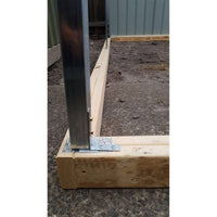 Garden Shed 4.3m x 2.6m x 2.3m Double Barn Door + PA Door Extra Frame