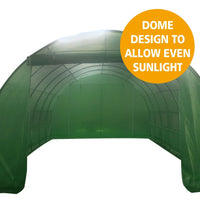 Greenhouse EcoFresh Walk in Greenhouses 6m x 3m x 2m Strong Galvanised Frame