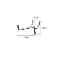 A pack of 22 Assorted UltraTools Zinc Pegboard Hooks Accessory