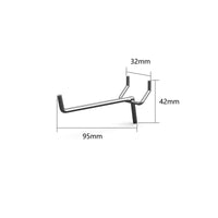 A pack of 22 Assorted UltraTools Zinc Pegboard Hooks Accessory