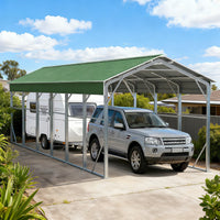 Carport 3.6 x 10.6m x 3.51m (Gable) Backyard Boat Portable Vehicle Shelter
