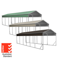 Carport 3.6 x 10.6m x 3.51m (Gable) Backyard Boat Portable Vehicle Shelter