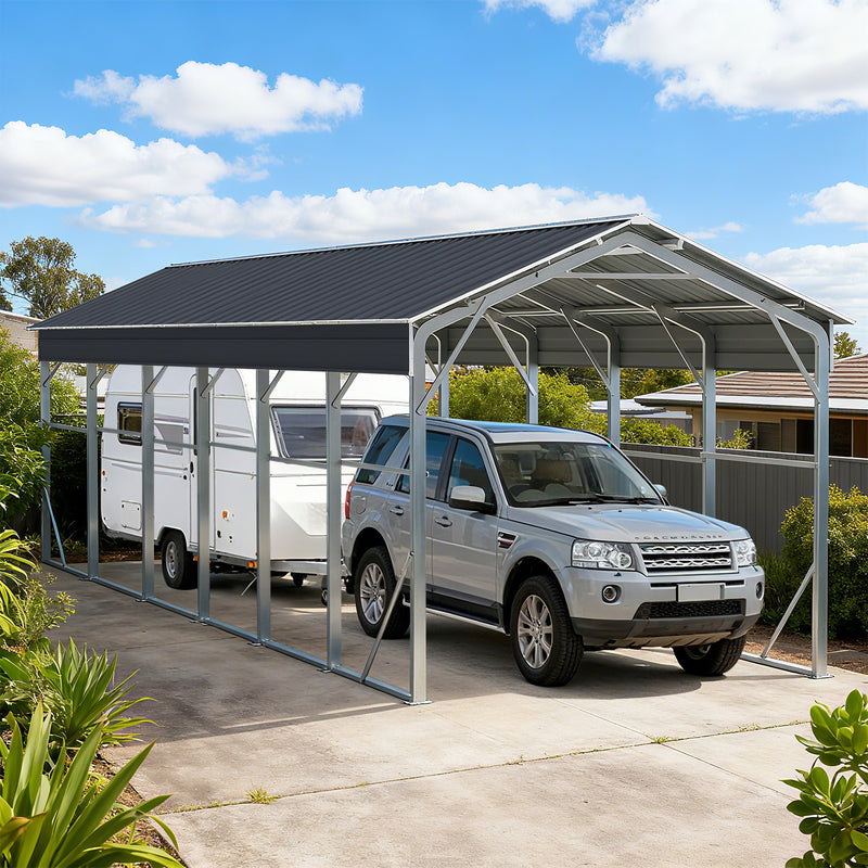 Carport 3.6 x 10.6m x 3.51m (Gable) Backyard Boat Portable Vehicle Shelter