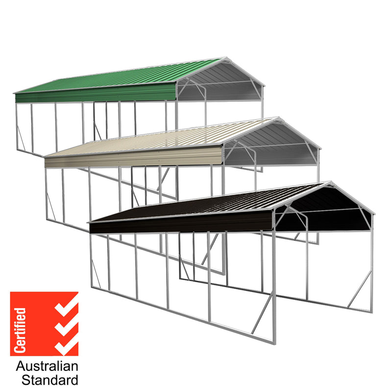 Carport 3.6 x 9.1m x 3.51m (Gable) Backyard Boat Portable Vehicle Shelter