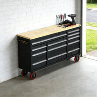 UltraTools 2012mm x 500mm x 950mm Classic 72" 12 Drawers Mobile Workbench Tools Trolley Roller Cabinet