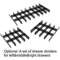 A set of 3pcs Drawer Dividers for Mobile Workbench (backorder) (Add-On)