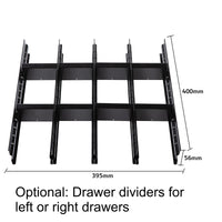 Mobile Workbench Left or Right Drawer Dividers (backorder) (Add-On)