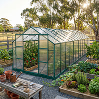 EcoPro 6mm 14-36ft Long x 8ft Wide Greenhouse