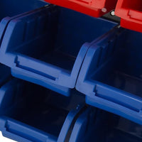 Ultratools 30pcs Wall Mounted Plastic Storage Bins Garage Tool Organiser Parts Trays
