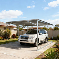 Vehicle Shelter 3.5m x 6m x 2.8m Steel Carport
