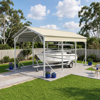 Carport 3.6 x 6.08m x 3.51m (Gable) Backyard Boat Portable Vehicle Shelter