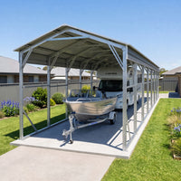 Carport 3.6 x 13.7m x 3.51m (Gable) Backyard Boat Portable Vehicle Shelter