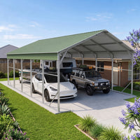 Carport 6.23m x 9.12m x 4.27m Vehicle Shelter