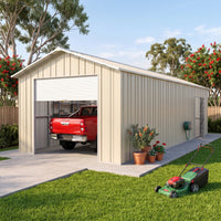 Garage 7.6m x 3.6m x 3m Roller Door Shed Workshop