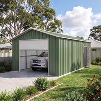 Garage Shed 7.21m x 4.17m x 3.24m with Roller Door