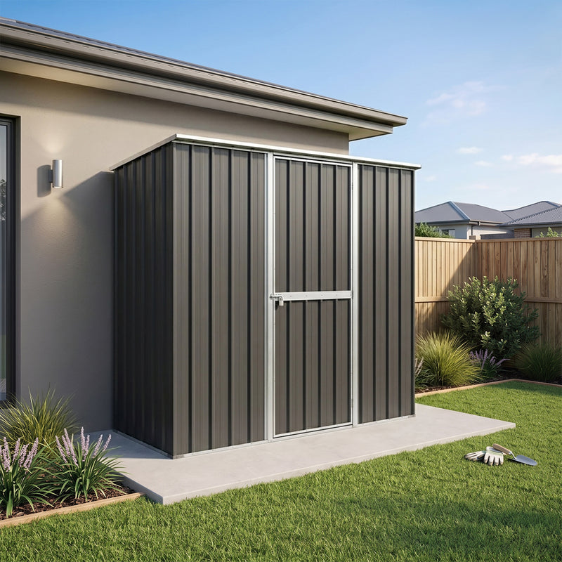Garden Shed 2.6m x 0.9m x 2.15m