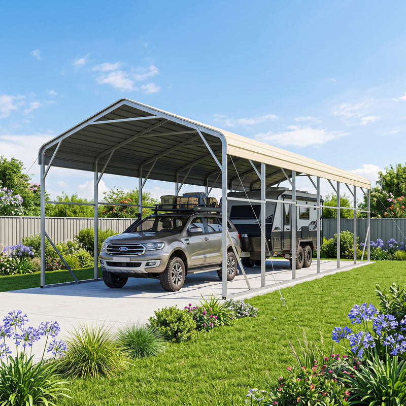 Single Carport 3.4m Wide