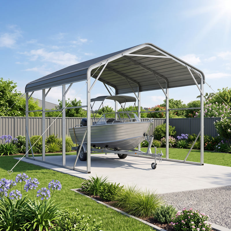 Single Carport 3.4m Wide