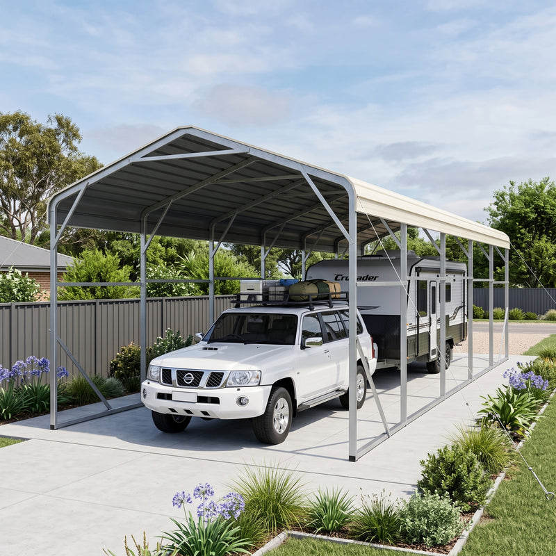 Single Carport 3.4m Wide